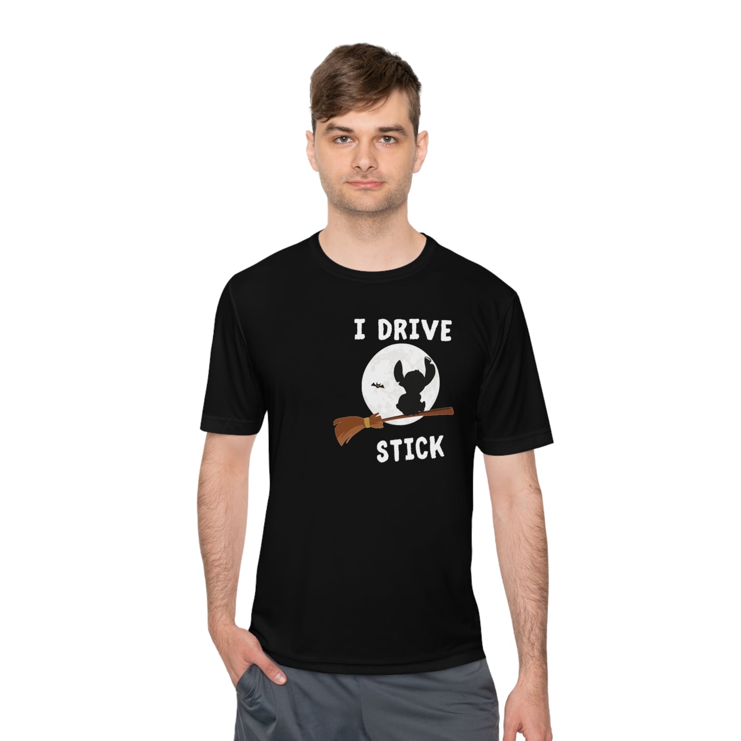 Stitch I Drive Stick Moisture Wicking T-Shirt