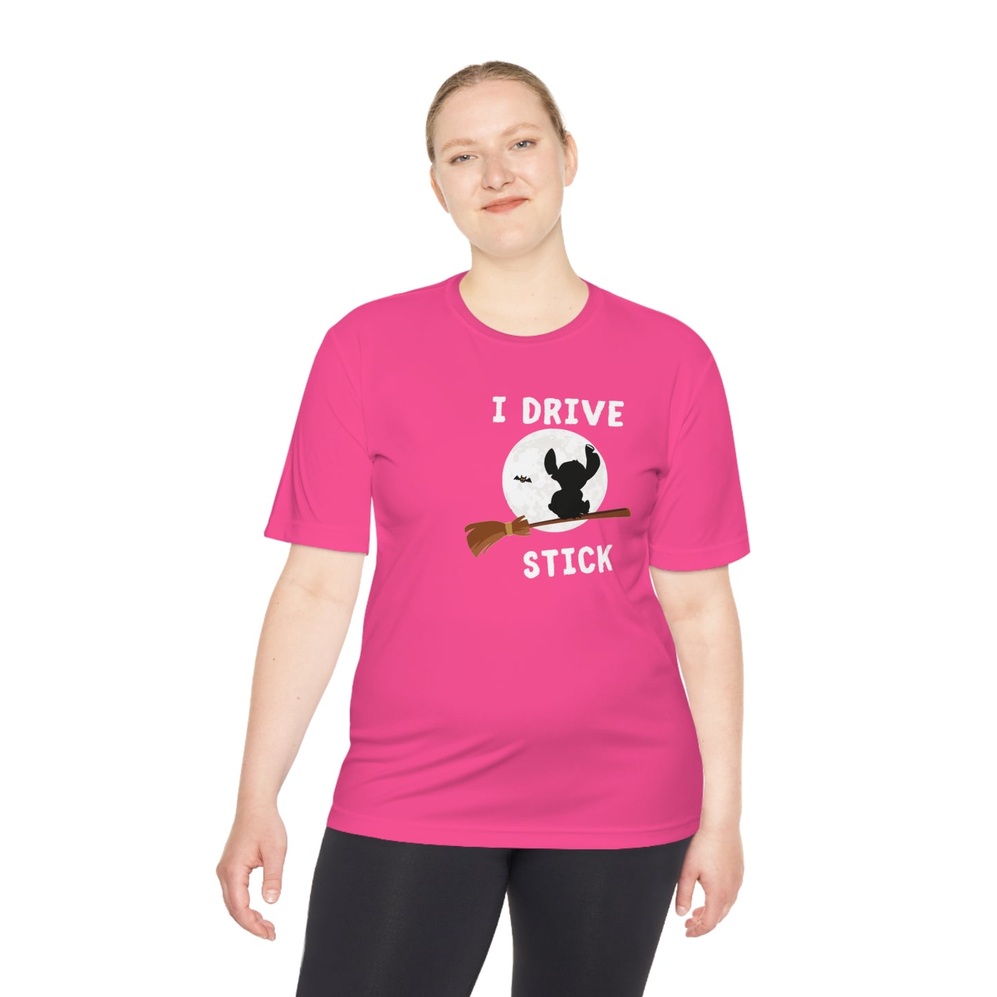 Stitch I Drive Stick Moisture Wicking T-Shirt