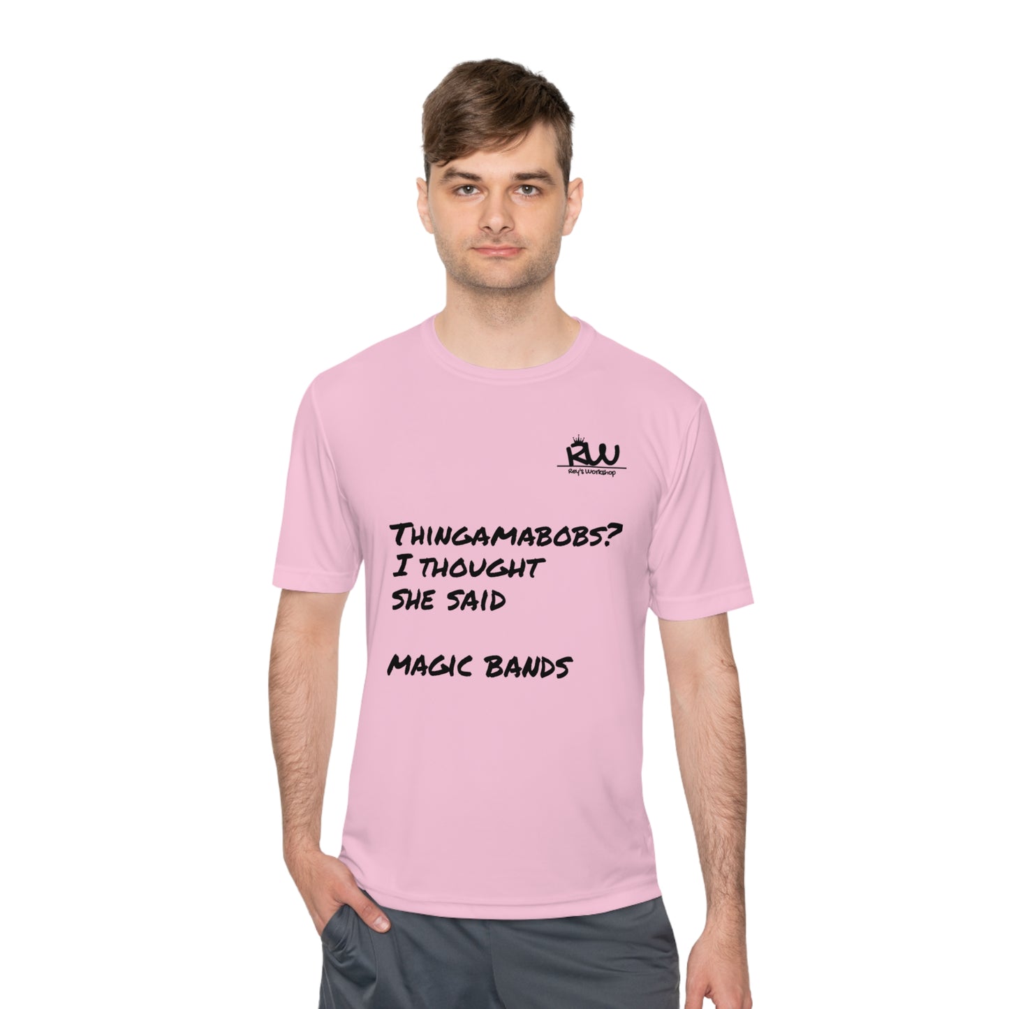 Thingamabobs not Magic Bands Moisture-Wicking Shirt