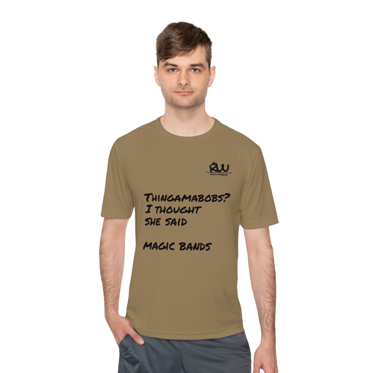 Thingamabobs not Magic Bands Moisture-Wicking Shirt