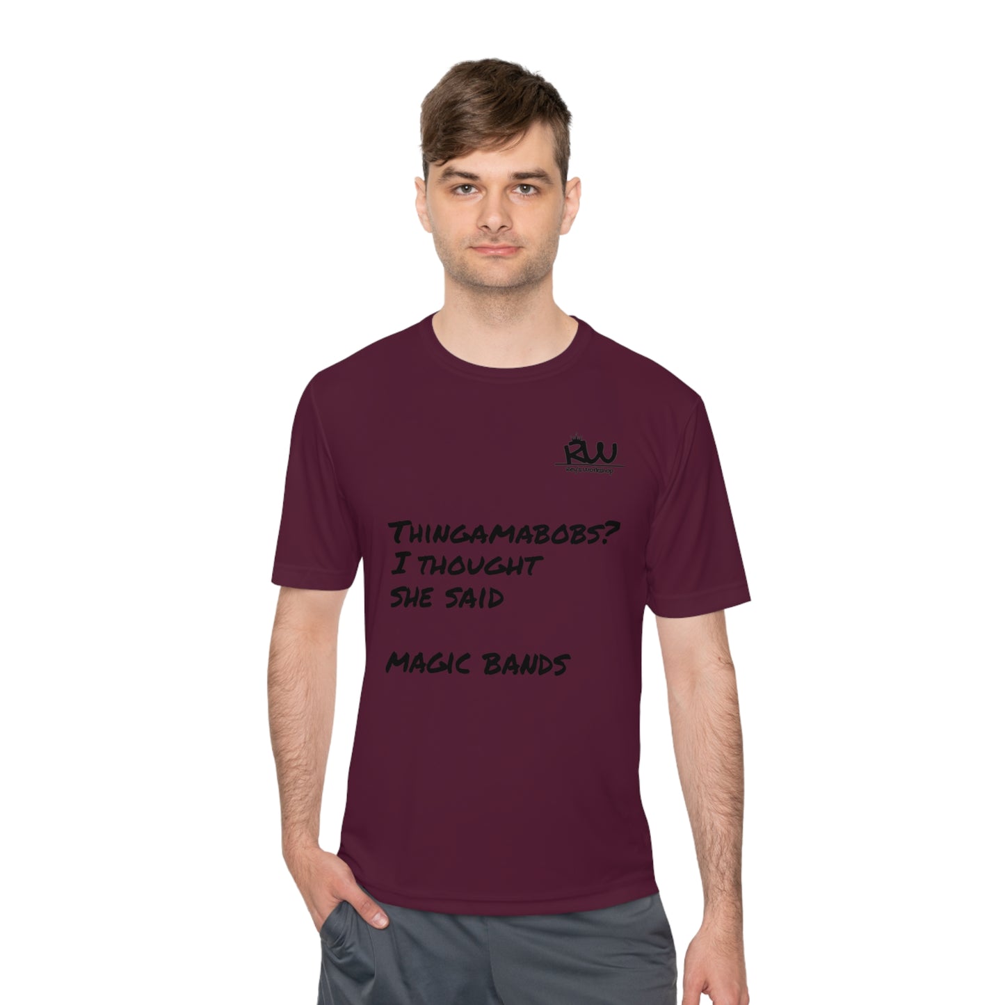 Thingamabobs not Magic Bands Moisture-Wicking Shirt