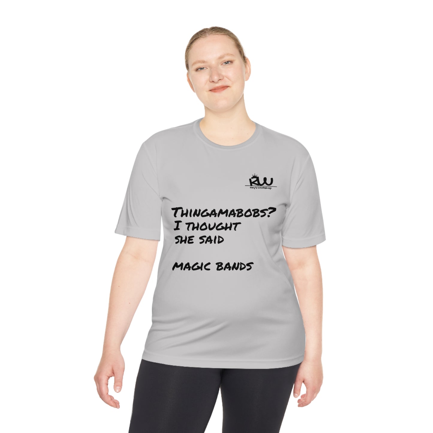 Thingamabobs not Magic Bands Moisture-Wicking Shirt