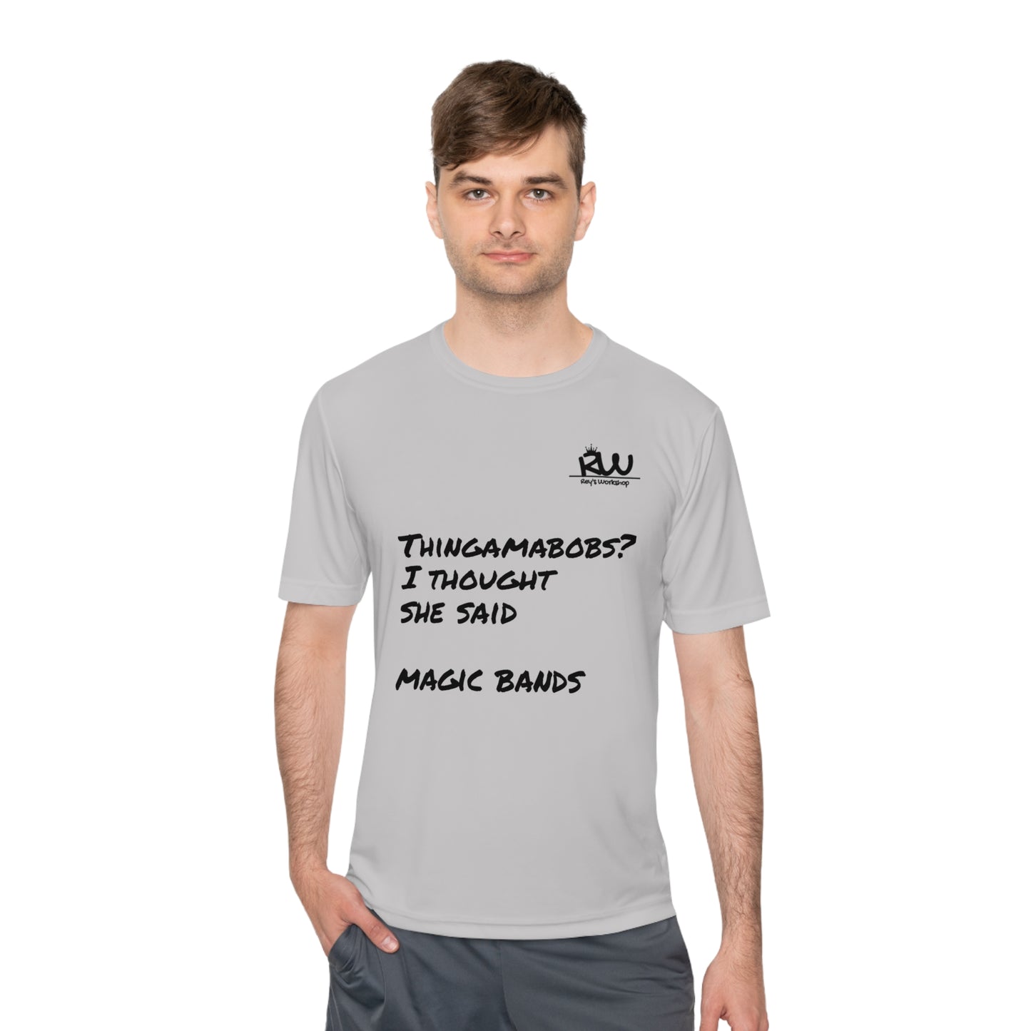 Thingamabobs not Magic Bands Moisture-Wicking Shirt