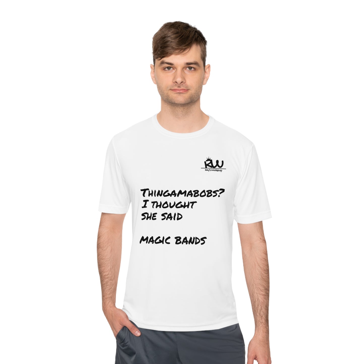 Thingamabobs not Magic Bands Moisture-Wicking Shirt