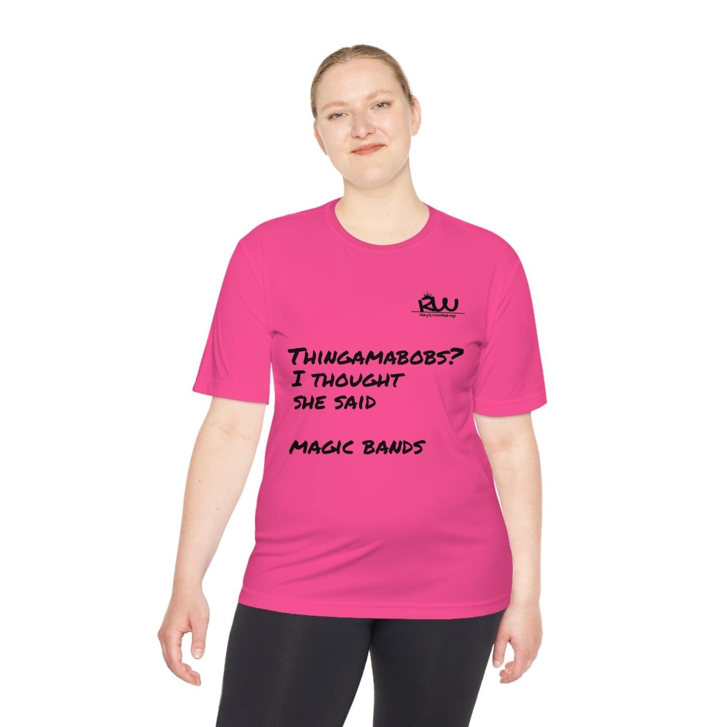 Thingamabobs not Magic Bands Moisture-Wicking Shirt
