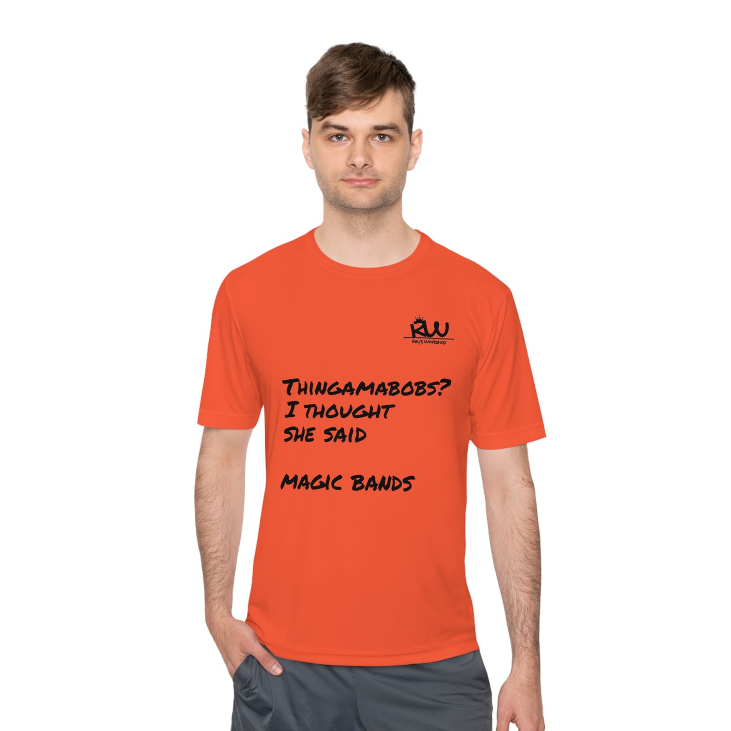 Thingamabobs not Magic Bands Moisture-Wicking Shirt