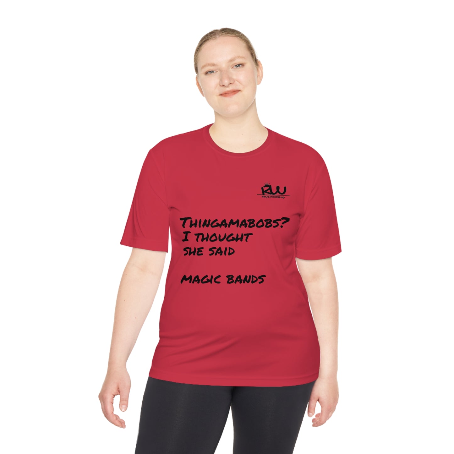 Thingamabobs not Magic Bands Moisture-Wicking Shirt