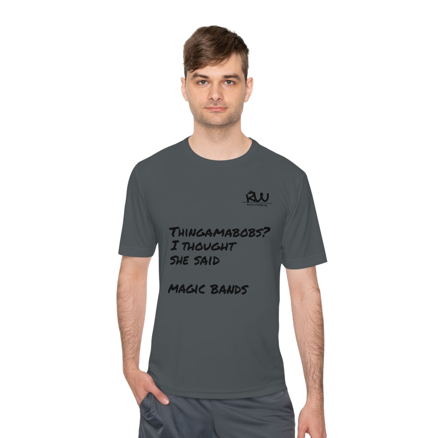 Thingamabobs not Magic Bands Moisture-Wicking Shirt