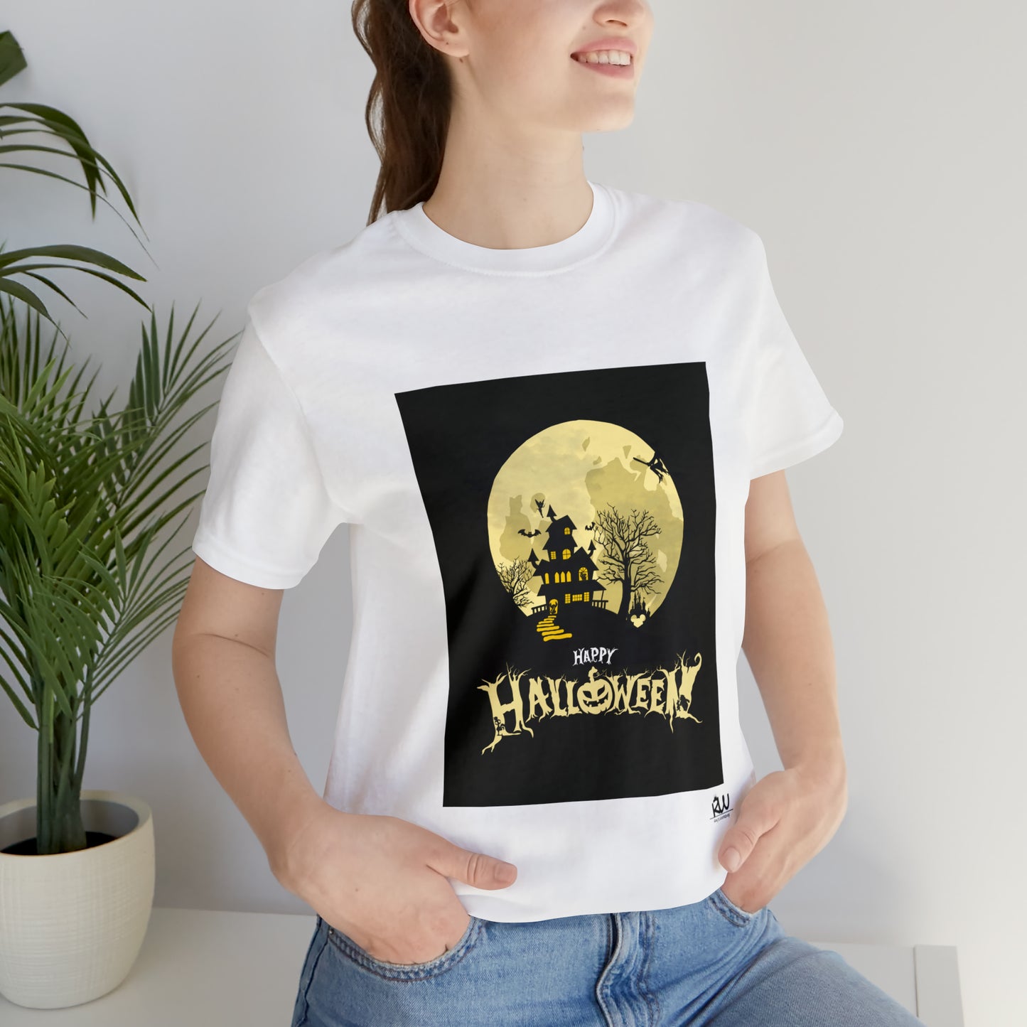 Halloween Hidden Disney Unisex Jersey Short Sleeve Tee