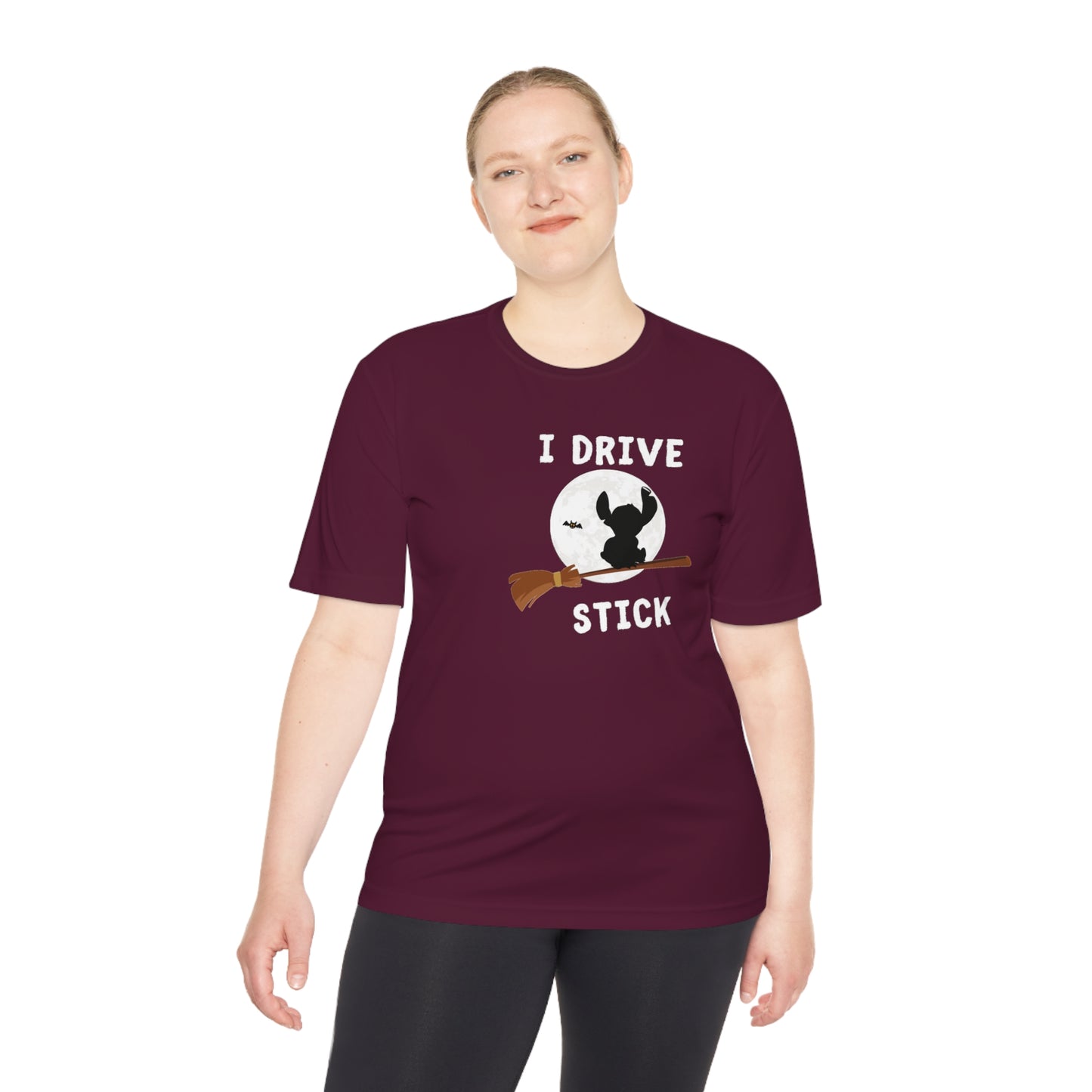 Stitch I Drive Stick Moisture Wicking T-Shirt