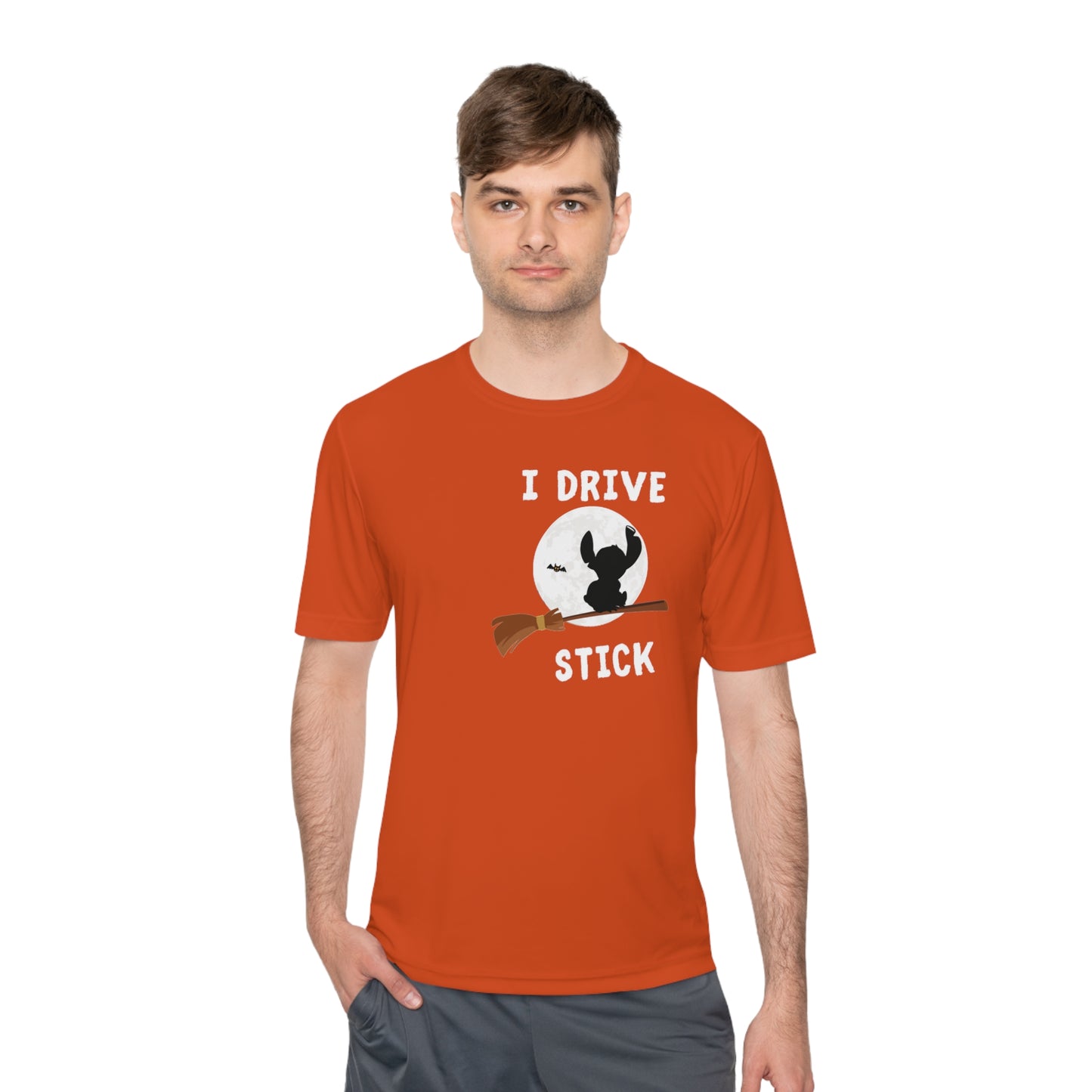 Stitch I Drive Stick Moisture Wicking T-Shirt