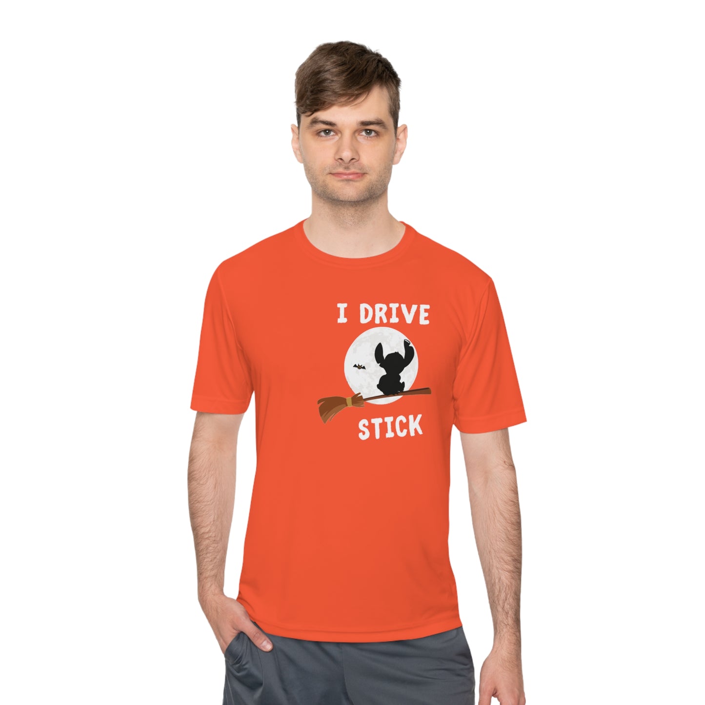 Stitch I Drive Stick Moisture Wicking T-Shirt